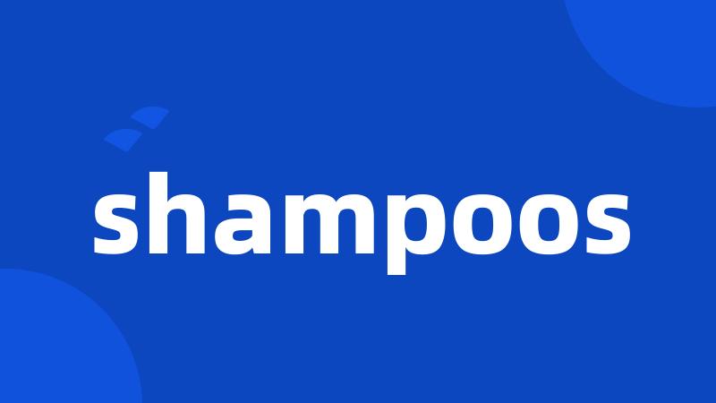 shampoos