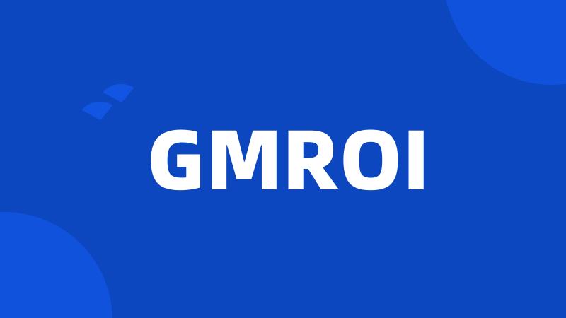 GMROI