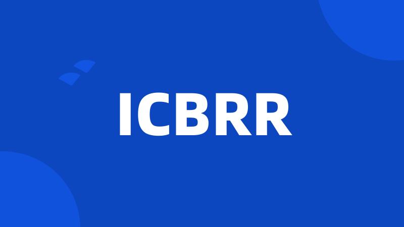 ICBRR