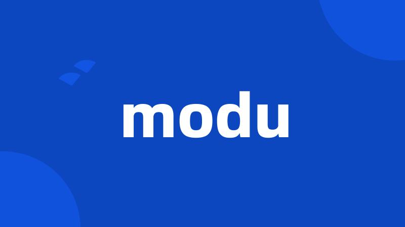 modu