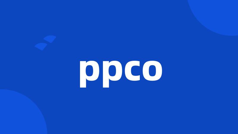 ppco