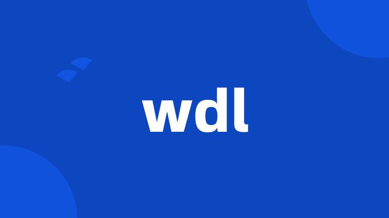 wdl