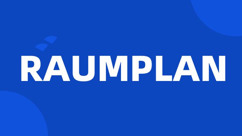 RAUMPLAN