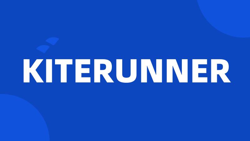 KITERUNNER