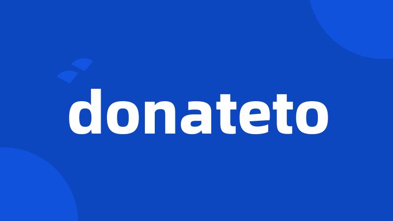 donateto