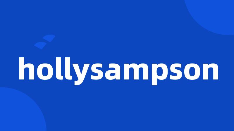 hollysampson