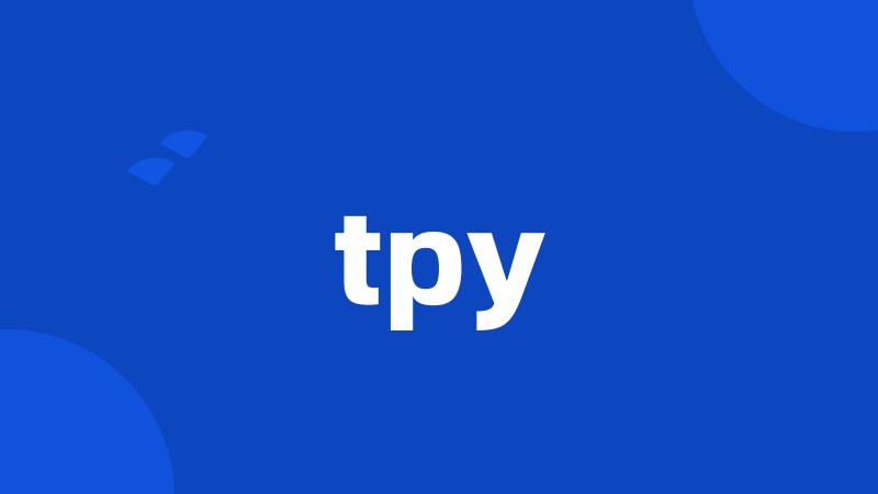 tpy