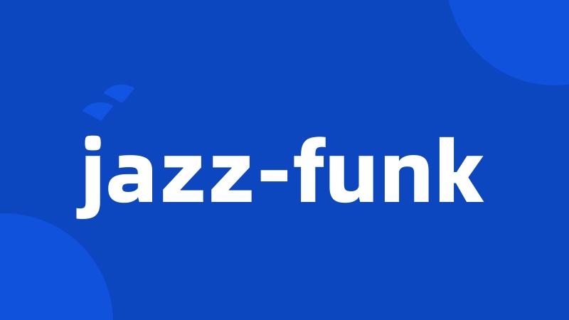 jazz-funk