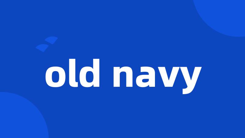 old navy