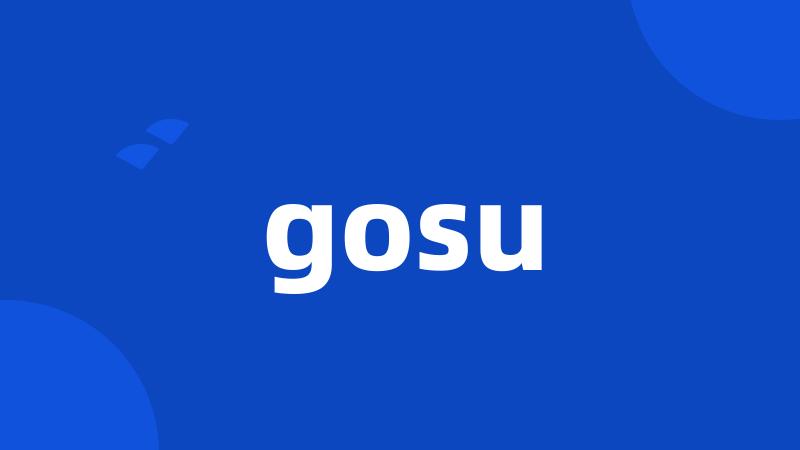 gosu