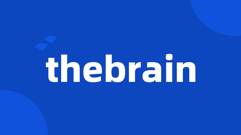 thebrain