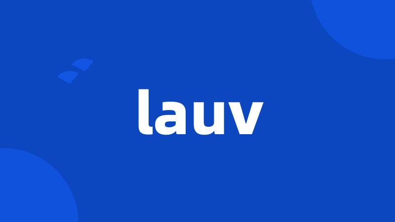 lauv