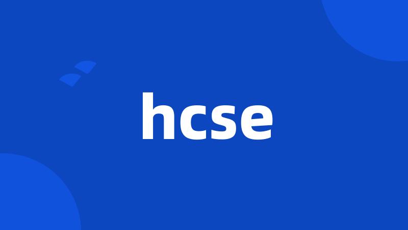 hcse