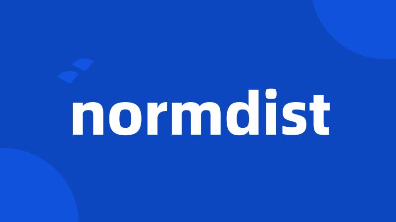 normdist