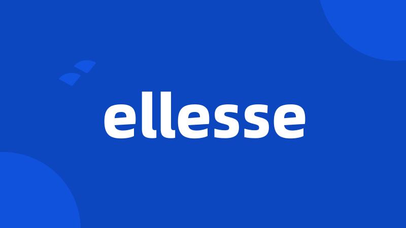 ellesse