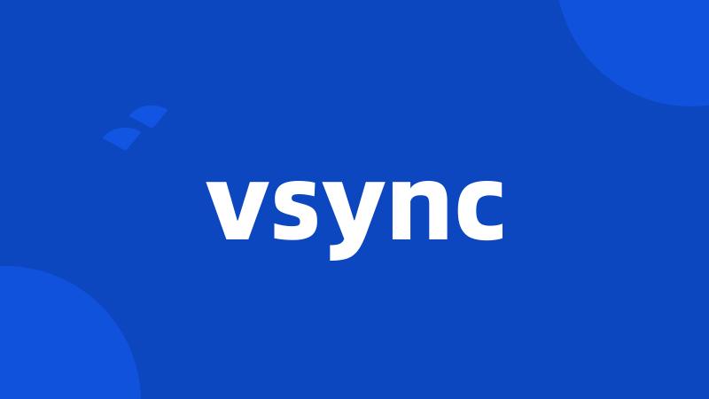 vsync