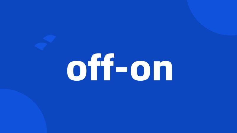 off-on