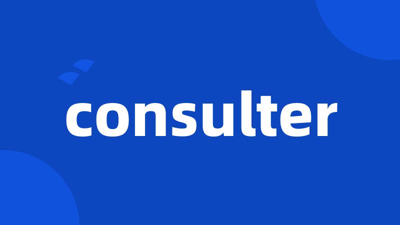 consulter