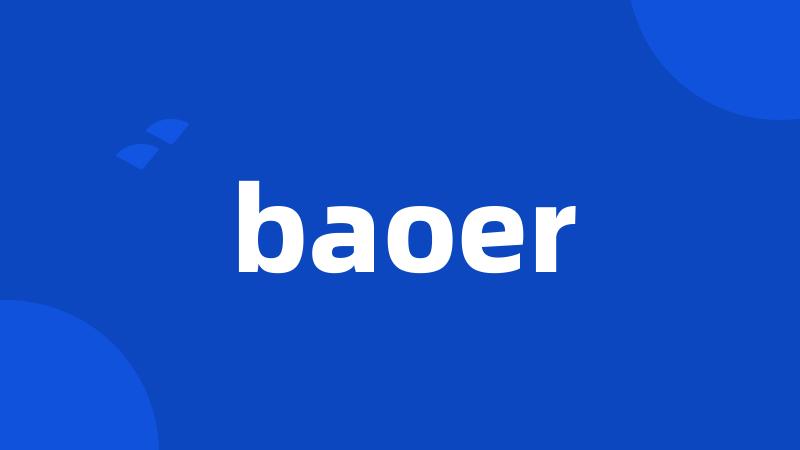 baoer