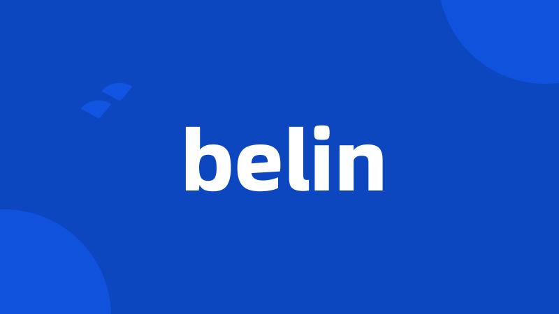 belin