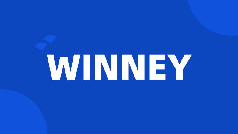 WINNEY