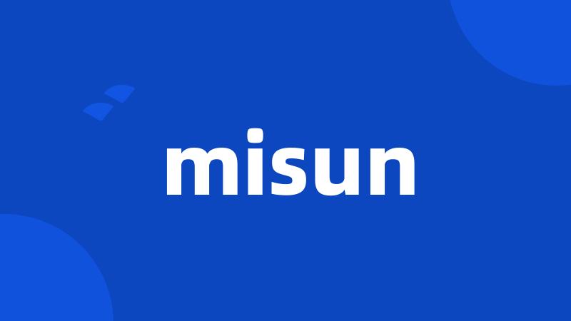 misun