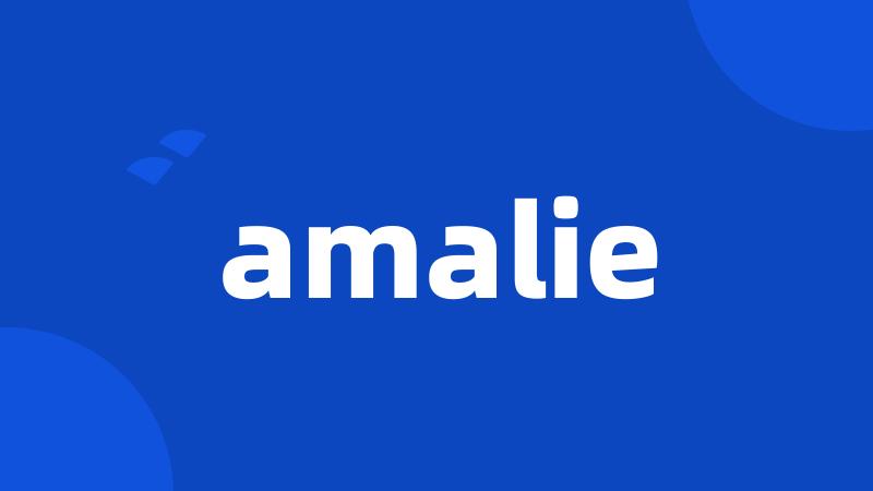 amalie