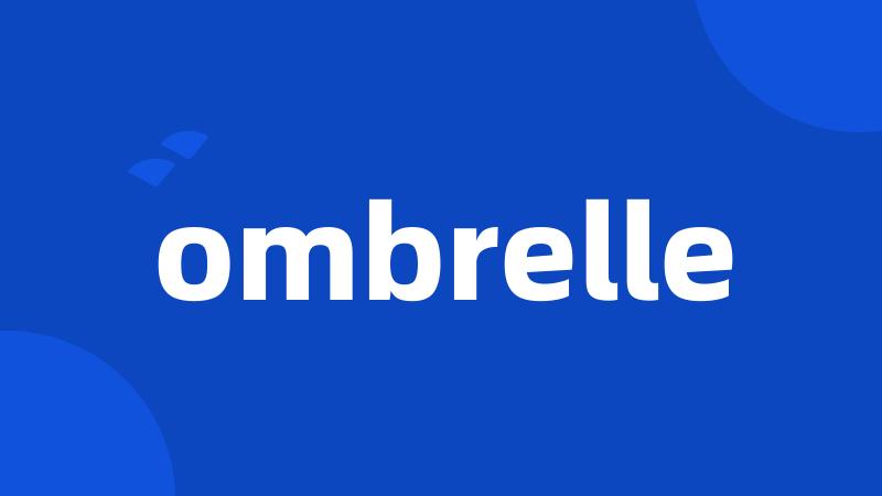 ombrelle