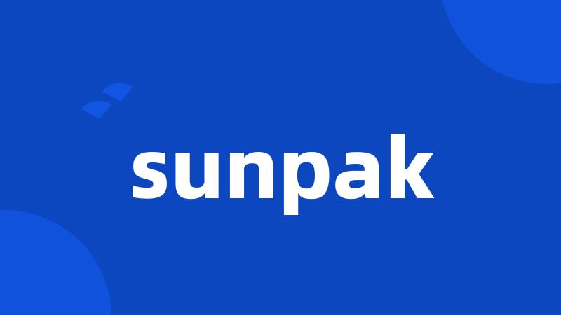 sunpak