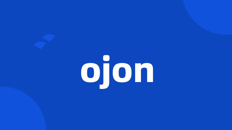 ojon