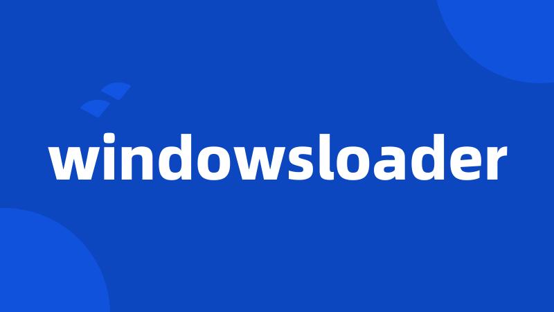 windowsloader