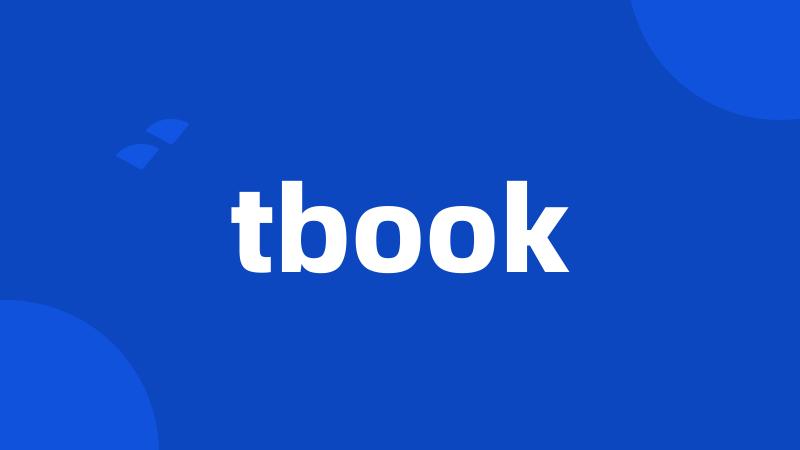 tbook