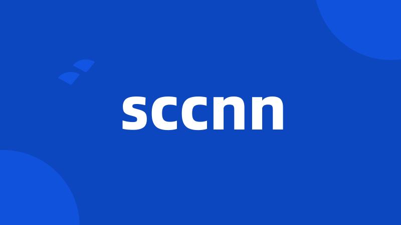 sccnn