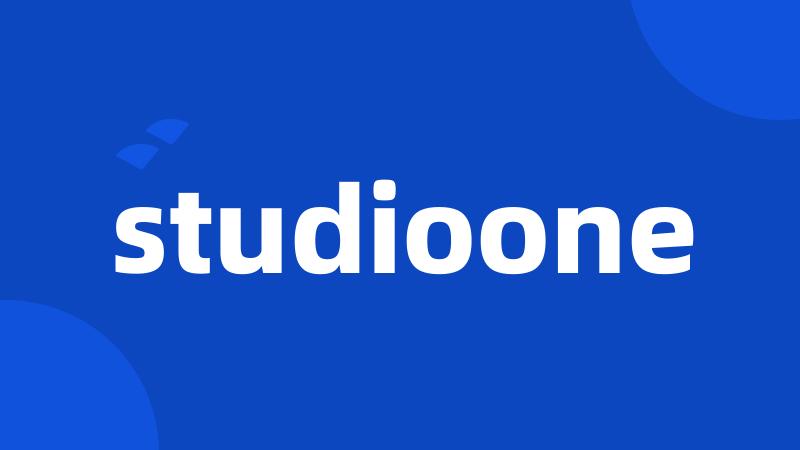 studioone