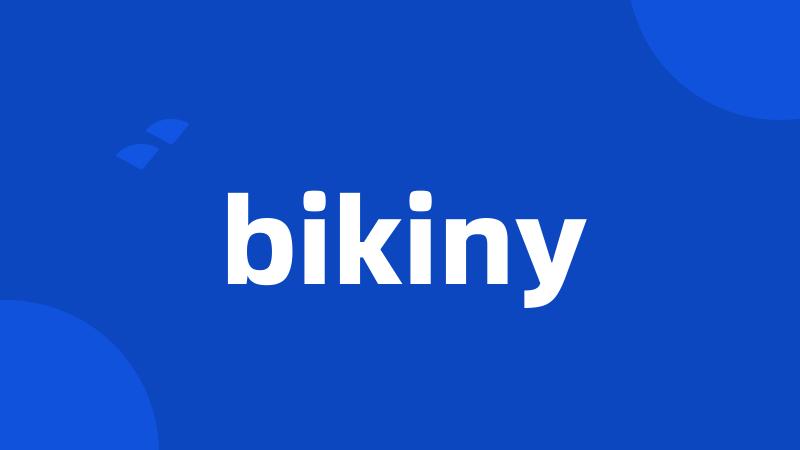 bikiny