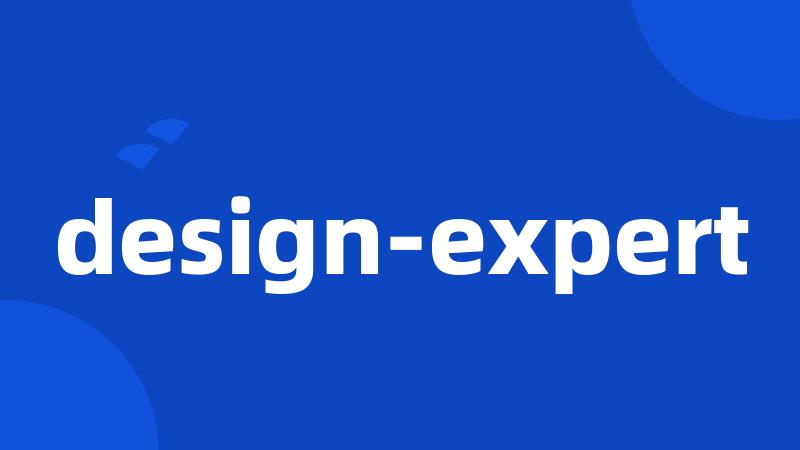 design-expert