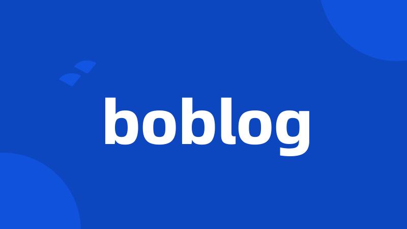 boblog