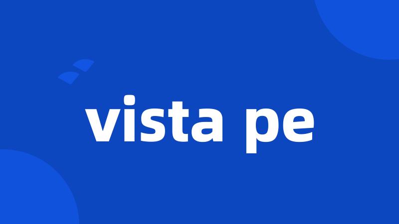 vista pe