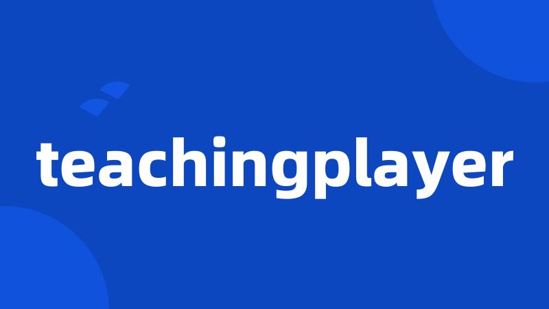 teachingplayer