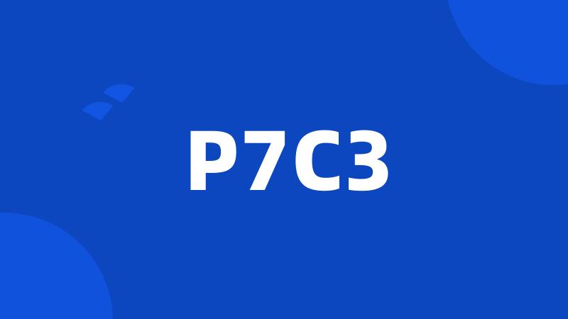 P7C3