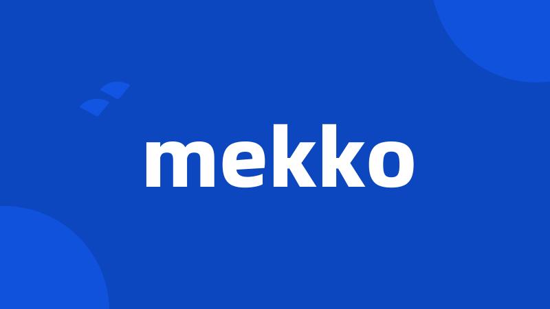 mekko