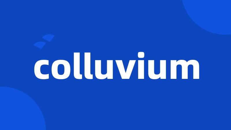 colluvium