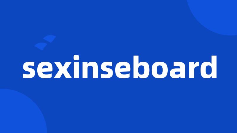 sexinseboard