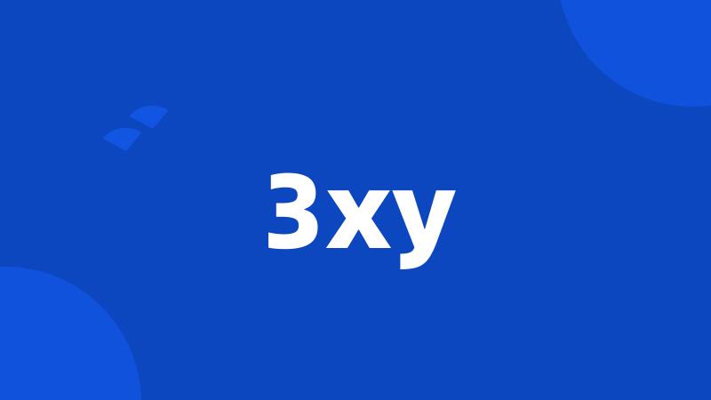 3xy