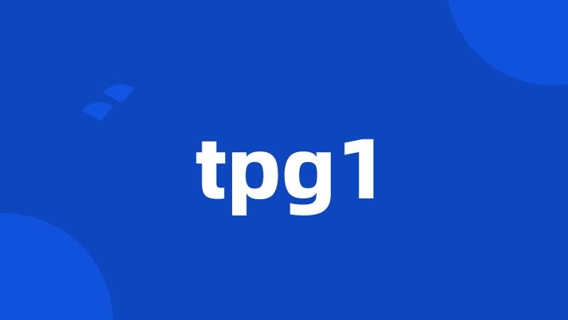 tpg1