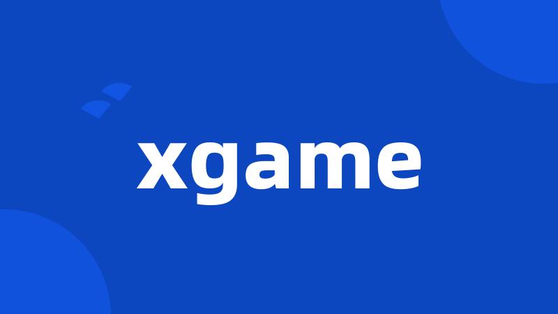 xgame