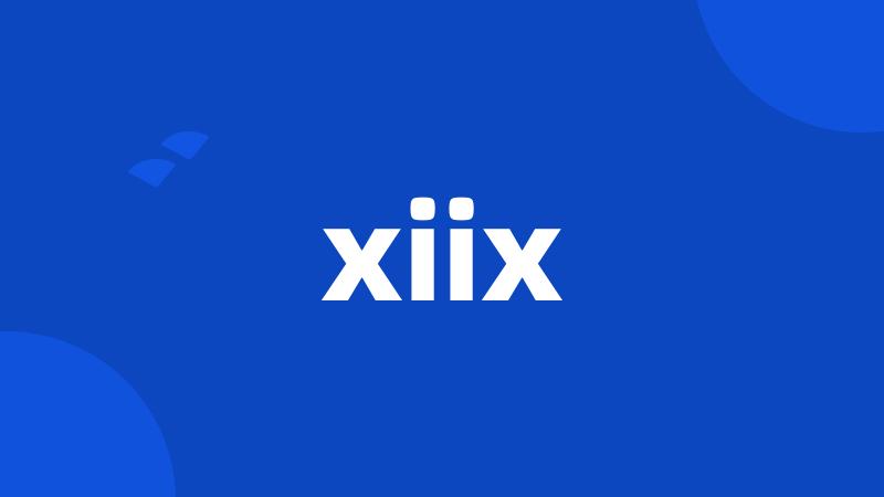 xiix