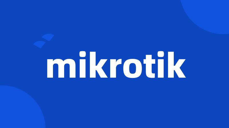 mikrotik