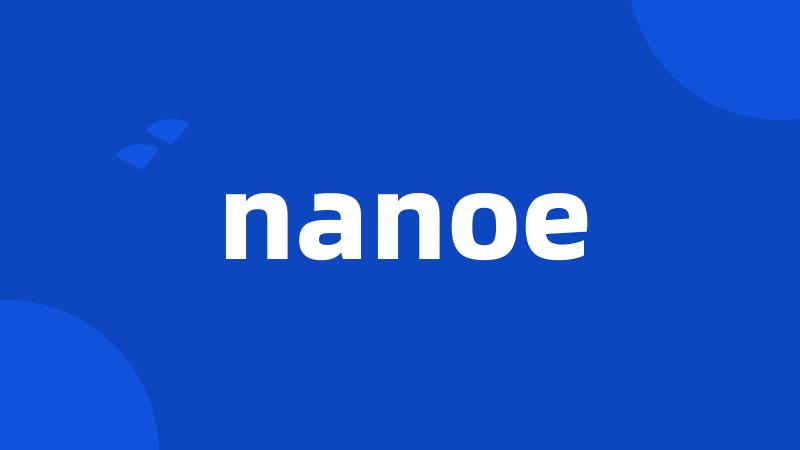 nanoe