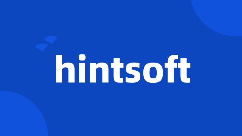 hintsoft